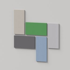 Panou acustic LineaPlus MAXI – 80x40x0.8 cm decor din panouri lineaplus din pet felt pentru perete