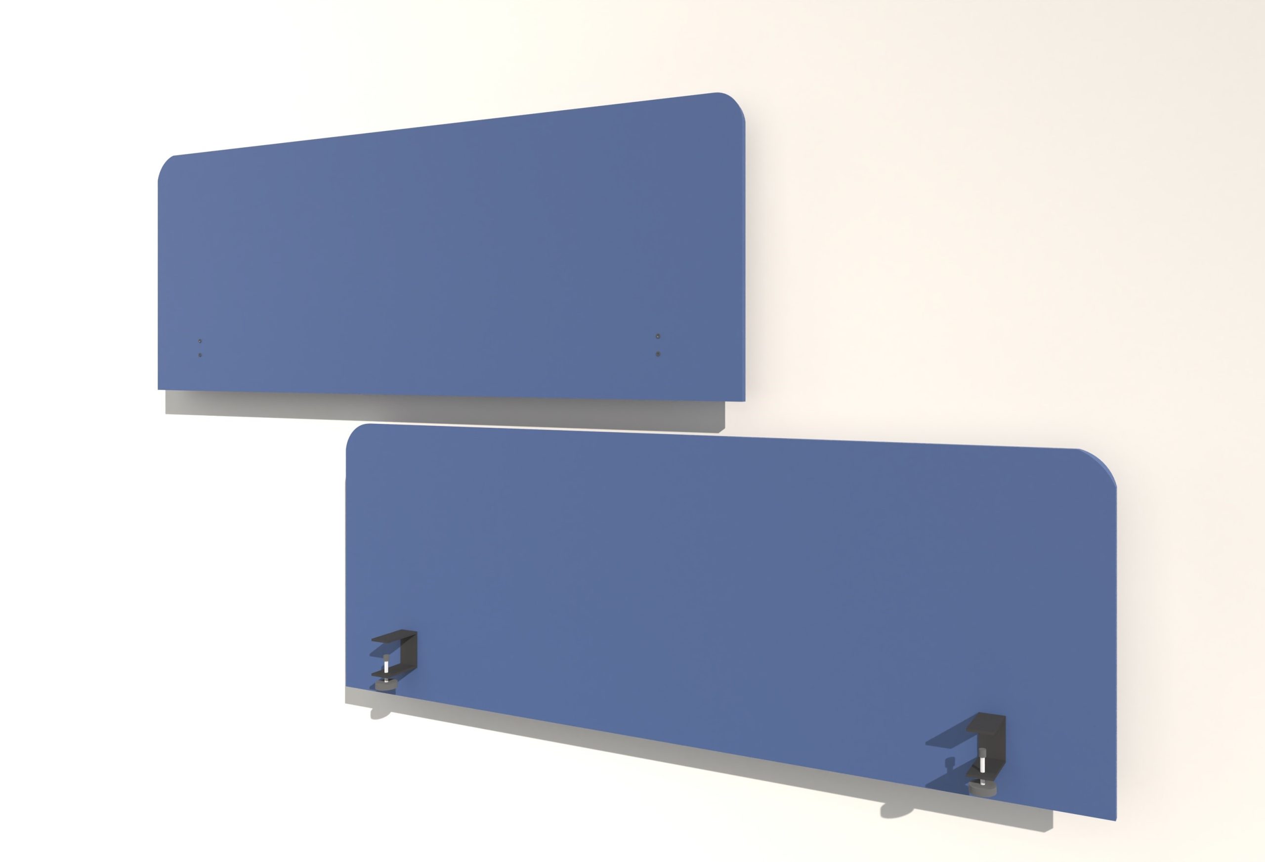 Separator acustic Petfelt Linea Desk M 4 Separator acustic Petfelt Linea Desk M fata verso